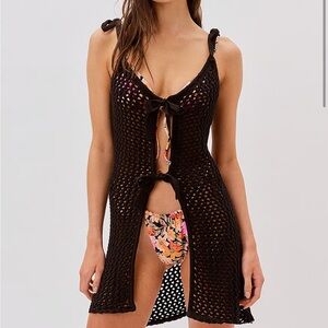 FOR LOVE & LEMONS Crochet Dress Cover-up​
